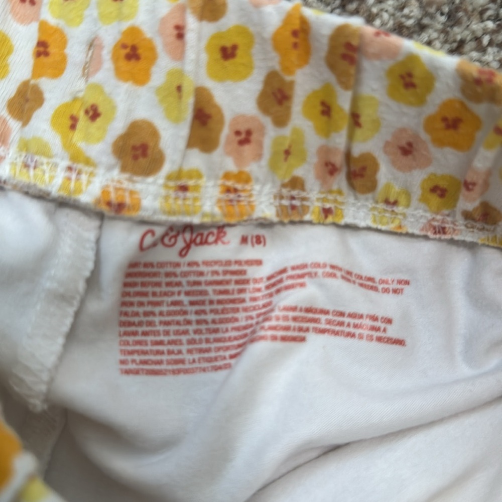 7 pieces bundle of shorts capris and skort girls size 8-10 mixed brands - Picture 8 of 16